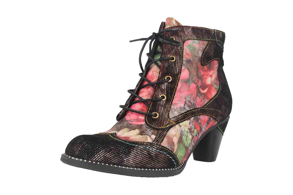 Laura Vita Stiefel In Übergrößen Mehrfarbig Alcizeeo 31 Wine Große Damenschuhe