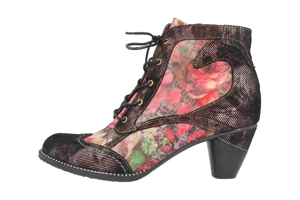 Laura Vita Stiefel in Übergrößen Mehrfarbig Alcizeeo 31 Wine große Damenschuhe