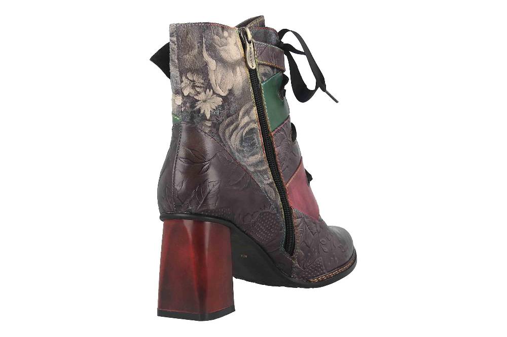 Laura Vita Stiefel In Übergrößen Mehrfarbig Idcano 04 Noir Große Damenschuhe