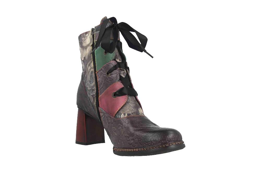 Laura Vita Stiefel In Übergrößen Mehrfarbig Idcano 04 Noir Große Damenschuhe