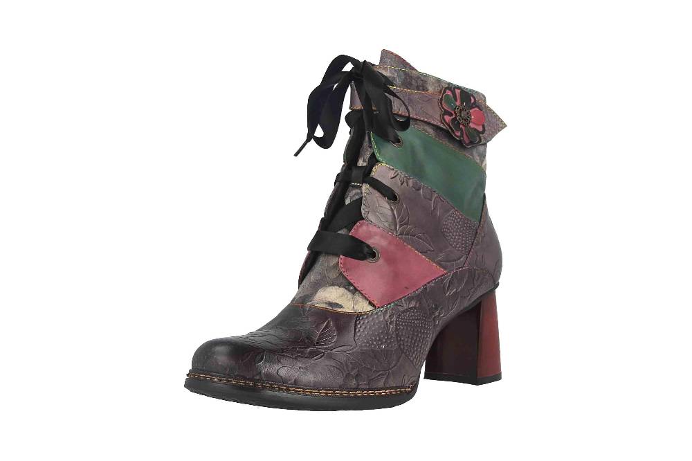 Laura Vita Stiefel In Übergrößen Mehrfarbig Idcano 04 Noir Große Damenschuhe