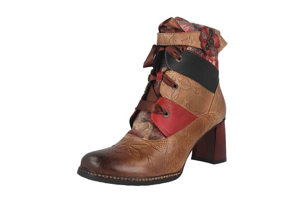 Laura Vita Stiefel In Übergrößen Mehrfarbig Idcano 04 Choco Große Damenschuhe