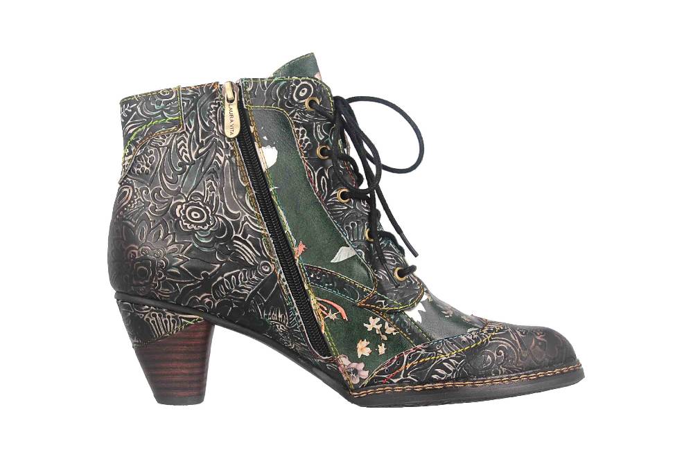 Laura Vita Stiefel In Übergrößen Schwarz ALCIZEEO 01 Noir Große Damenschuhe