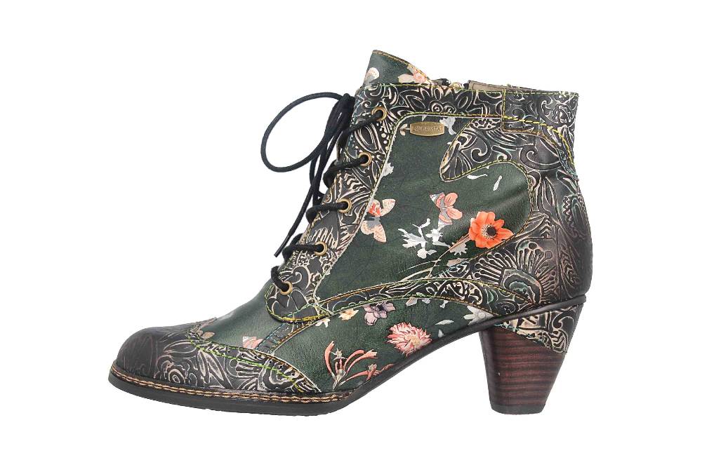 Laura Vita Stiefel in Übergrößen Schwarz ALCIZEEO 01 Noir große Damenschuhe