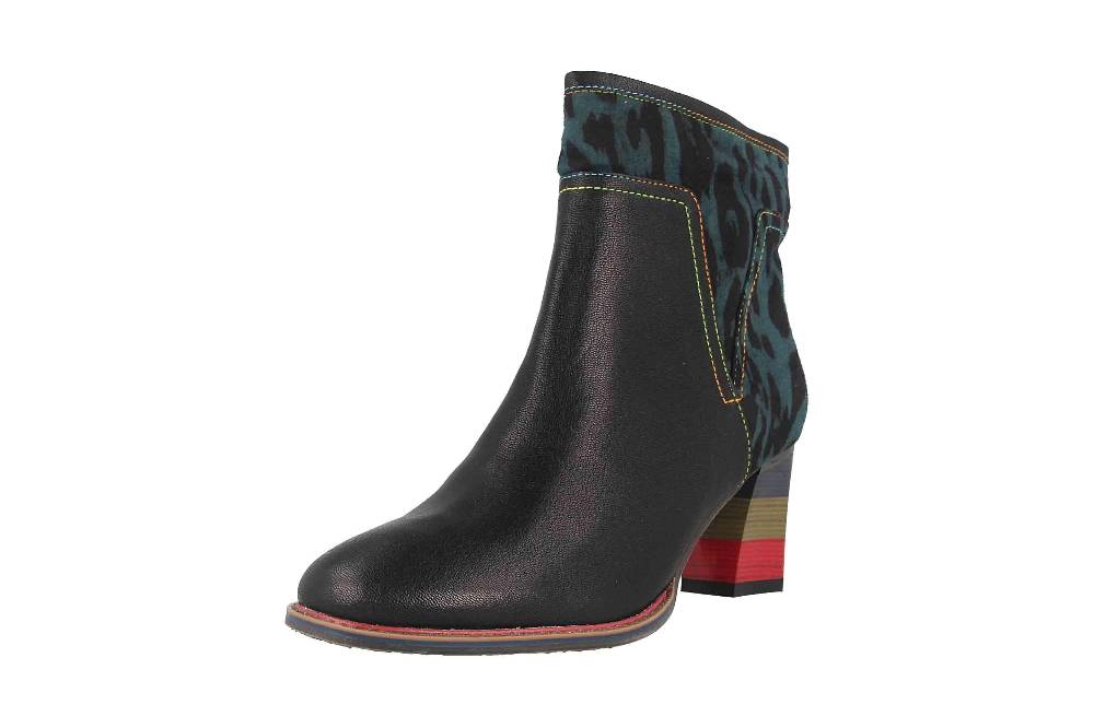 Laura Vita Stiefel In Übergrößen Schwarz Geceko 01 Noir Große Damenschuhe