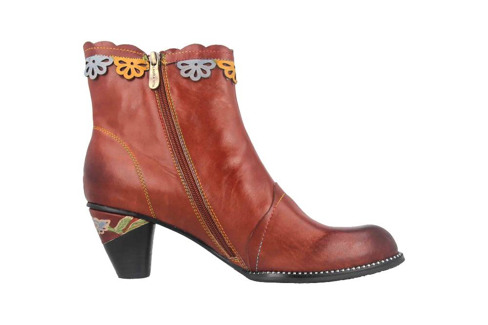 Laura Vita Stiefeletten In Übergrößen Braun ALCIZEEO 72 Brun Große Damenschuhe