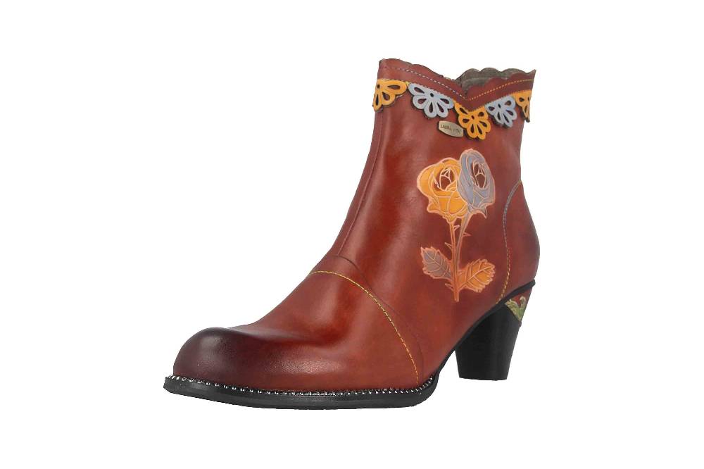 Laura Vita Stiefeletten In Übergrößen Braun ALCIZEEO 72 Brun Große Damenschuhe