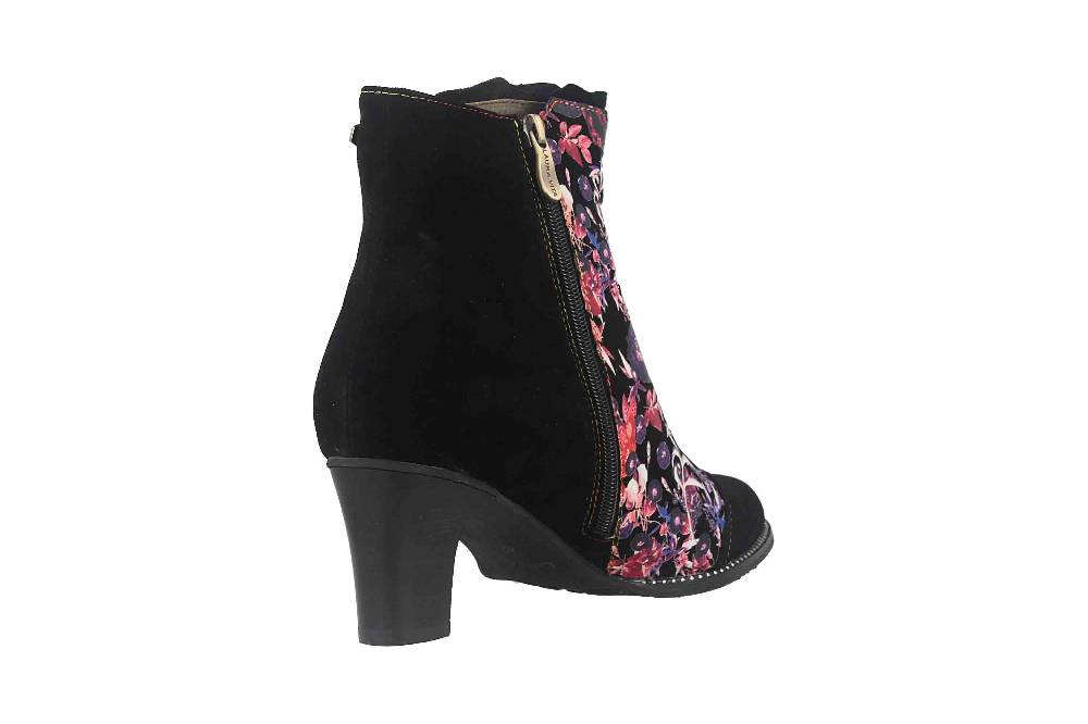 Laura Vita Stiefeletten In Übergrößen Mehrfarbig ELCODIEO 1223 Noir Große Damenschuhe