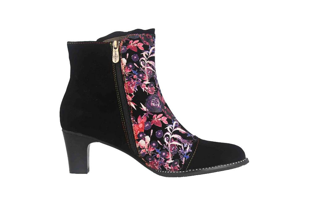 Laura Vita Stiefeletten In Übergrößen Mehrfarbig ELCODIEO 1223 Noir Große Damenschuhe