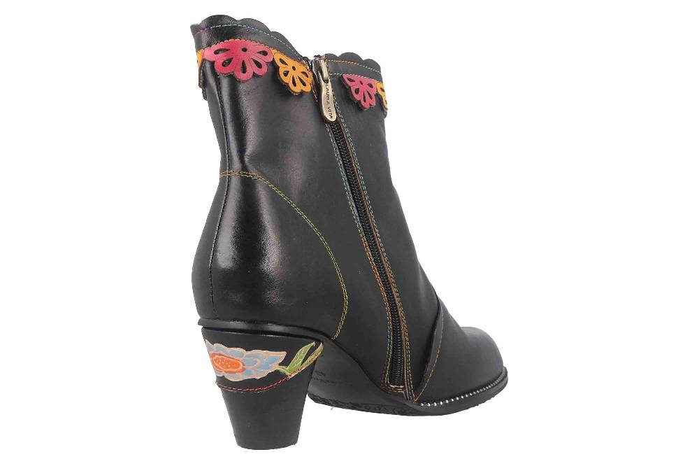 Laura Vita Stiefeletten In Übergrößen Schwarz ALCIZEEO 72 Noir Große Damenschuhe