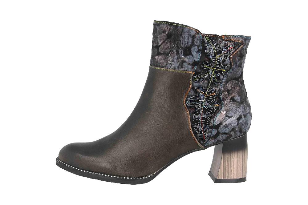 Laura Vita Stiefeletten in Übergrößen Schwarz Idcorao 03 Noir große Damenschuhe