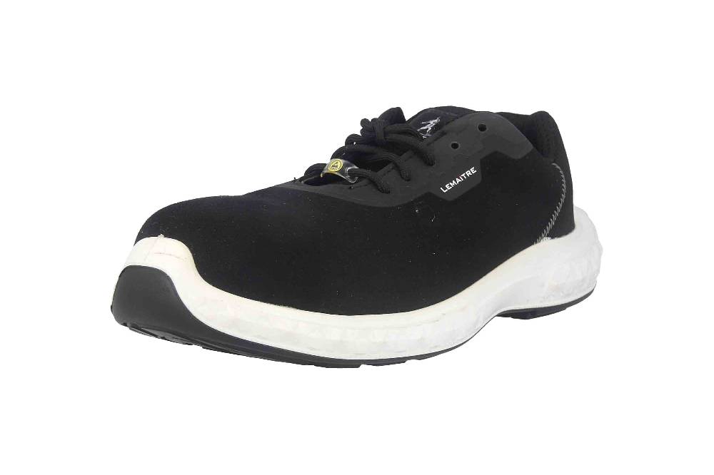 Lemaitre Adrian S3 ESD Arbeitsschuhe In Übergrößen Schwarz 8104 Große Herrenschuhe