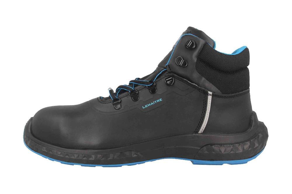 Lemaitre Anton High S3 ESD Arbeitsschuhe in Übergrößen Schwarz 8112 große Herrenschuhe