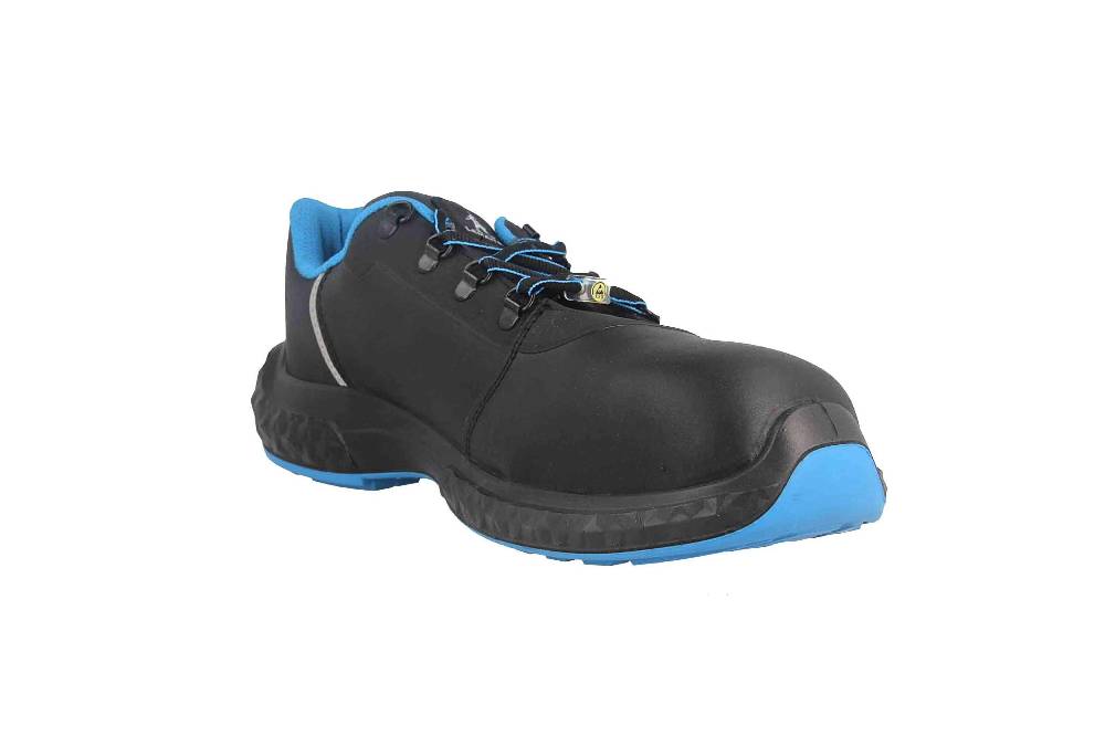 Lemaitre Anton Low S3 ESD Arbeitsschuhe In Übergrößen Schwarz 8111 Große Herrenschuhe