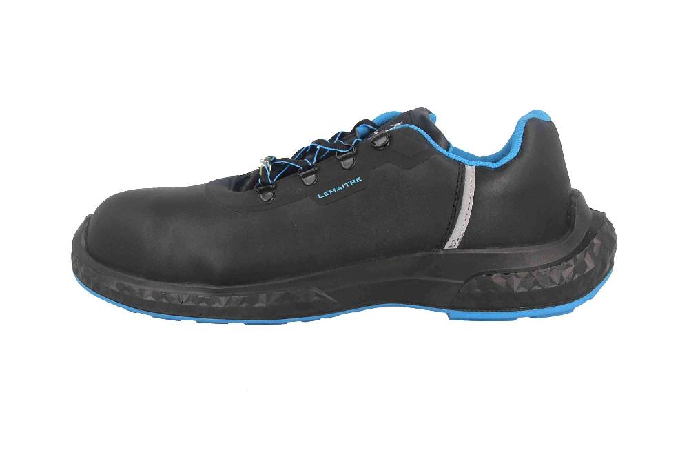 Lemaitre Anton Low S3 ESD Arbeitsschuhe in Übergrößen Schwarz 8111 große Herrenschuhe