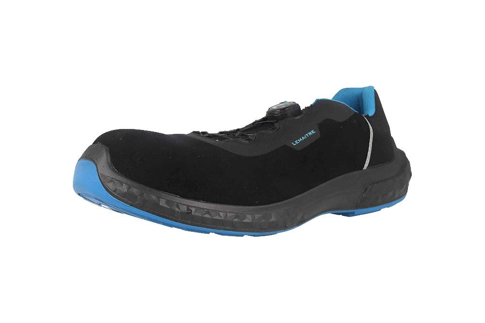 Lemaitre Milo S3 ESD Arbeitsschuhe In Übergrößen Schwarz 8108 Große Herrenschuhe