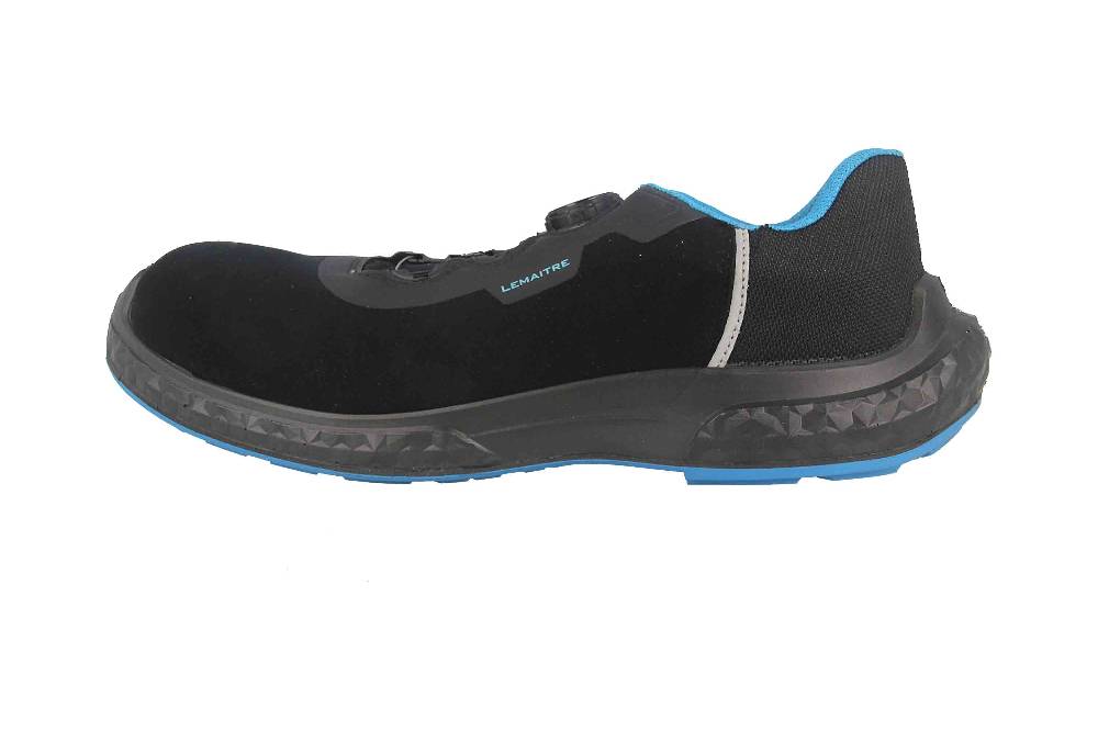 Lemaitre Milo S3 ESD Arbeitsschuhe in Übergrößen Schwarz 8108 große Herrenschuhe