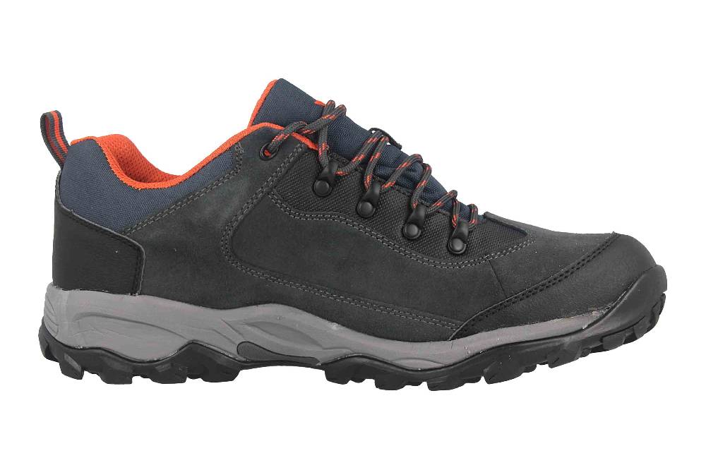 Lico Milan Low Trekkingschuhe In Übergrößen Grau 210125 Große Herrenschuhe