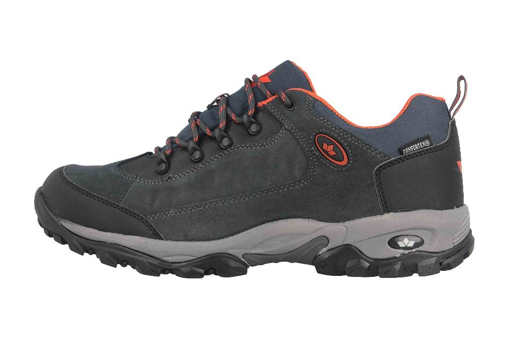 Lico Milan Low Trekkingschuhe In Übergrößen Grau 210125 Große Herrenschuhe