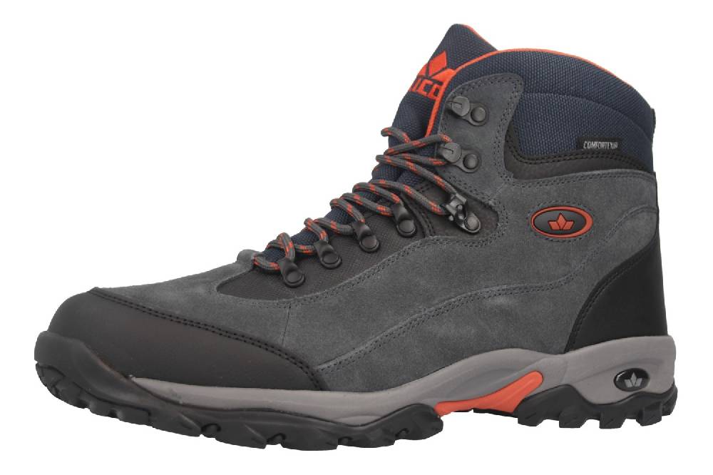 LICO Outdoor/Trekkingschuhe In Übergrößen Anthrazit 220080 / 220081 Große Herrenschuhe