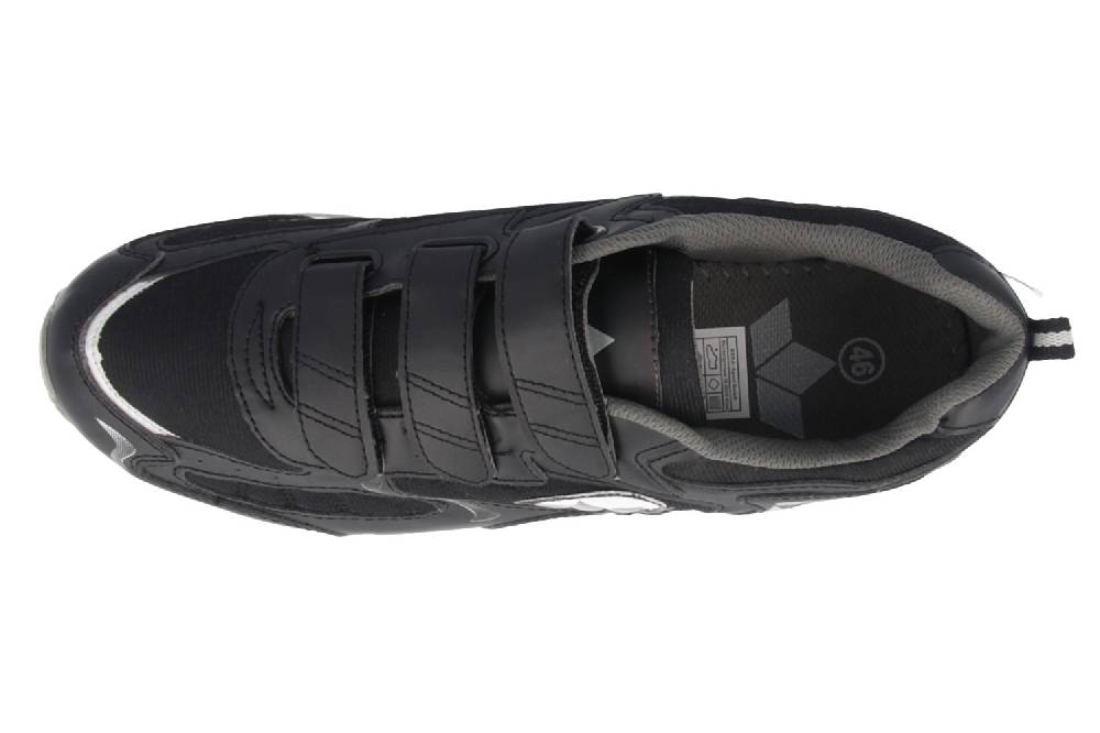 Lico Sportschuhe In Übergrößen Schwarz 120079 / 120075 Große Herrenschuhe