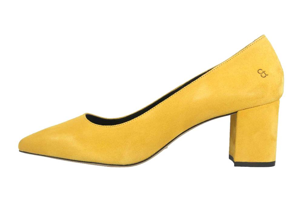 Liesa&Mary LMKAROLINE Pumps in Übergrößen Gelb 60002-700 große Damenschuhe