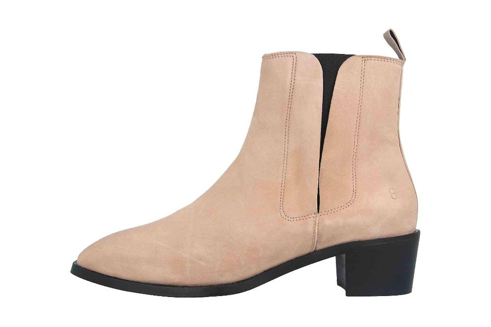 Liesa&Mary LMLIESA Stiefeletten in Übergrößen Beige 70002-500 große Damenschuhe