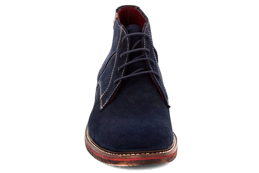 LLOYD Dalbert Stiefeletten In Übergrößen Blau 28-556-34 Große Herrenschuhe