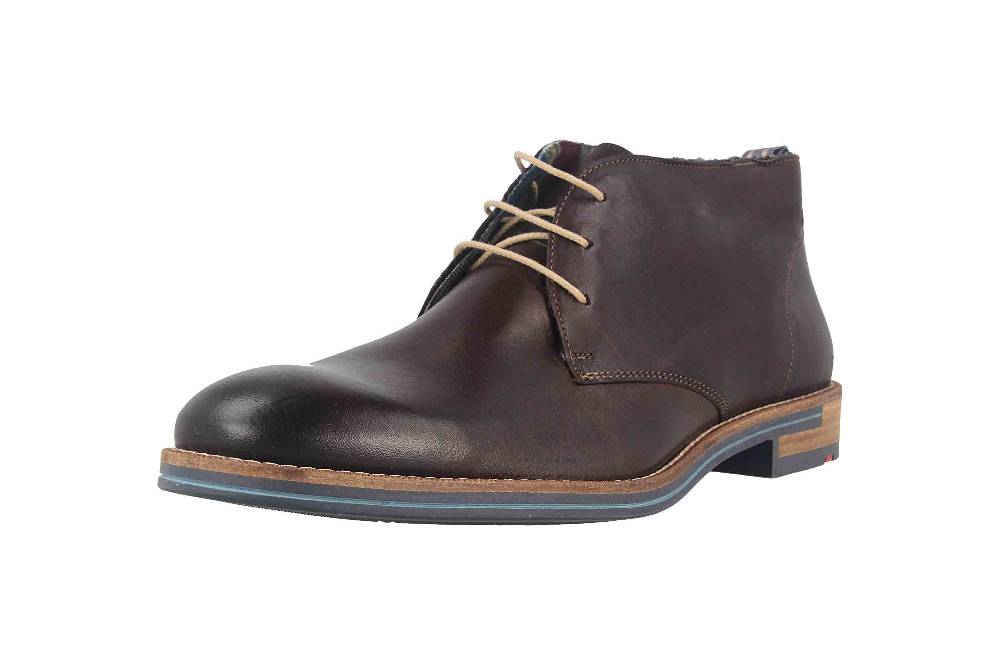 LLOYD Daniel Stiefeletten In Übergrößen Braun 21-542-07 Große Herrenschuhe