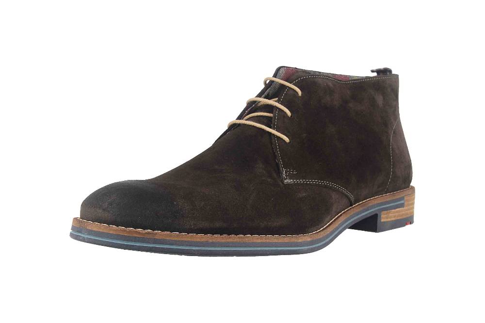 LLOYD Daniel Stiefeletten In Übergrößen Grau 21-542-21 Große Herrenschuhe