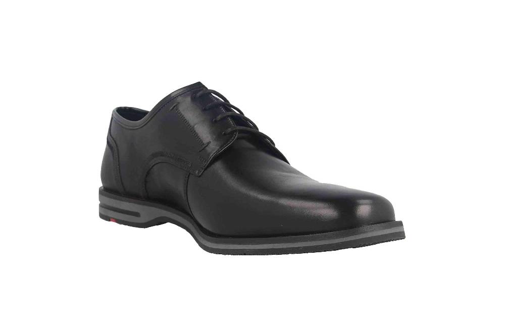 LLOYD Detroit Businessschuhe In Übergrößen Schwarz 20-569-00 Große Herrenschuhe