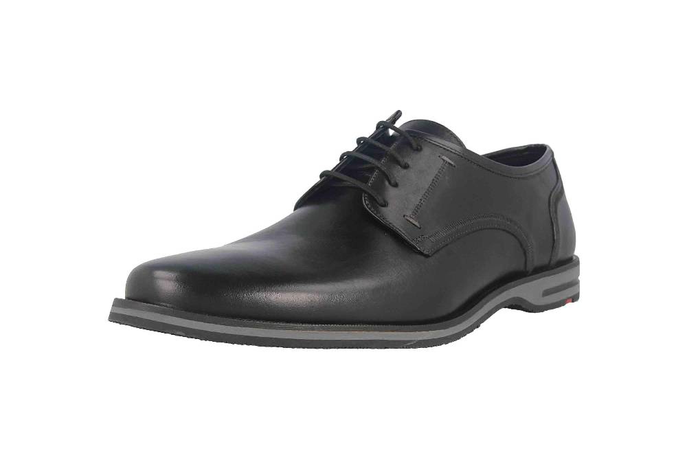 LLOYD Detroit Businessschuhe In Übergrößen Schwarz 20-569-00 Große Herrenschuhe