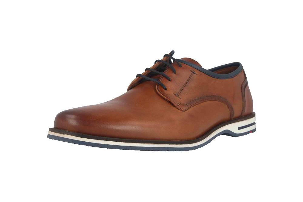 LLOYD Detroit Halbschuhe In Übergrößen Braun 10-077-11 Große Herrenschuhe