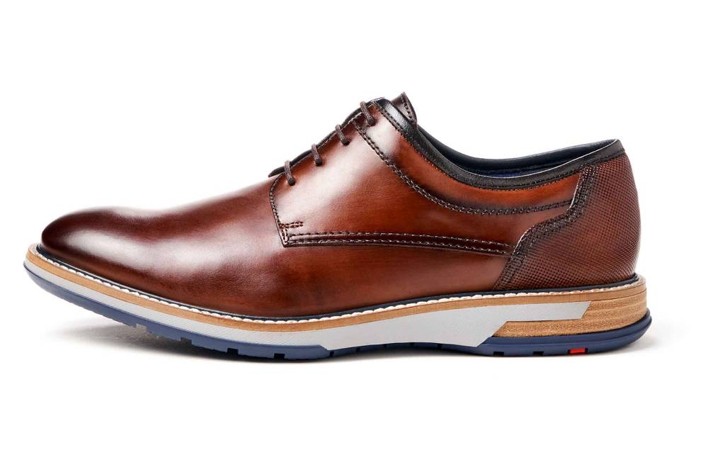 Lloyd Edgar Businessschuhe in Übergrößen Braun 23-642-13 große Herrenschuhe