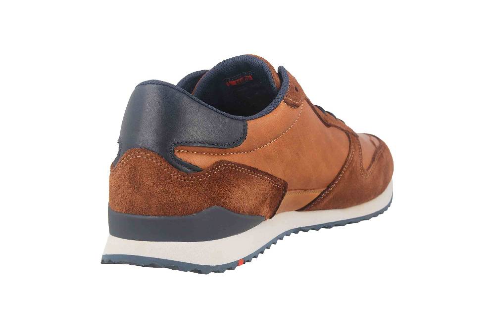 LLOYD Edmond Sneaker In Übergrößen Braun 20-900-12 Große Herrenschuhe