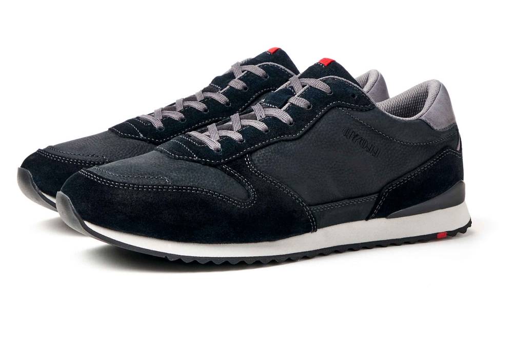 Lloyd Edmond Sneaker In Übergrößen Schwarz 23-905-10 Große Herrenschuhe