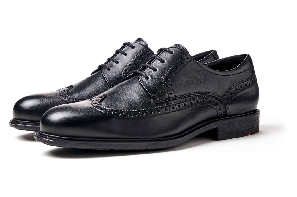 Lloyd Kaleb Businessschuhe in Übergrößen Schwarz 25-851-00 große Herrenschuhe