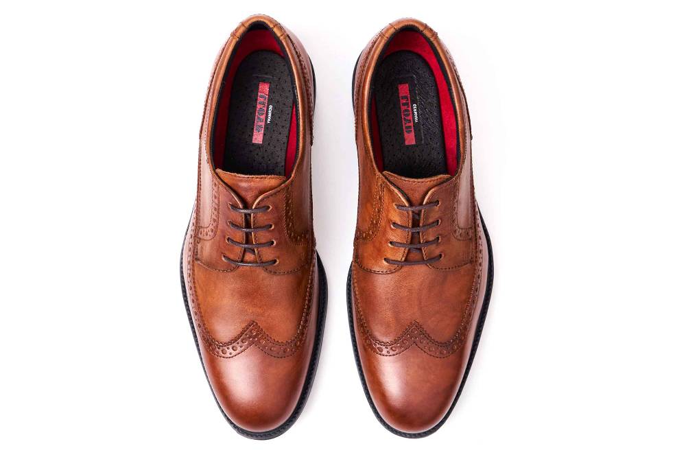 Lloyd Kaleb Halbschuhe in Übergrößen Braun 25-851-04 große Herrenschuhe