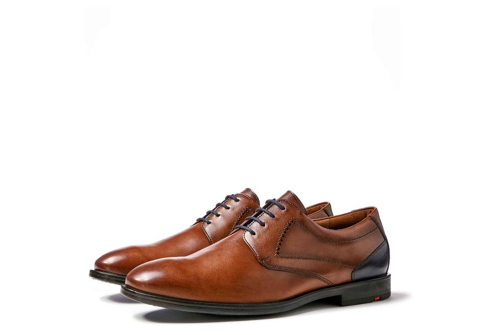 Lloyd Kalmar Businessschuhe in Übergrößen Braun 13-350-05 große Herrenschuhe