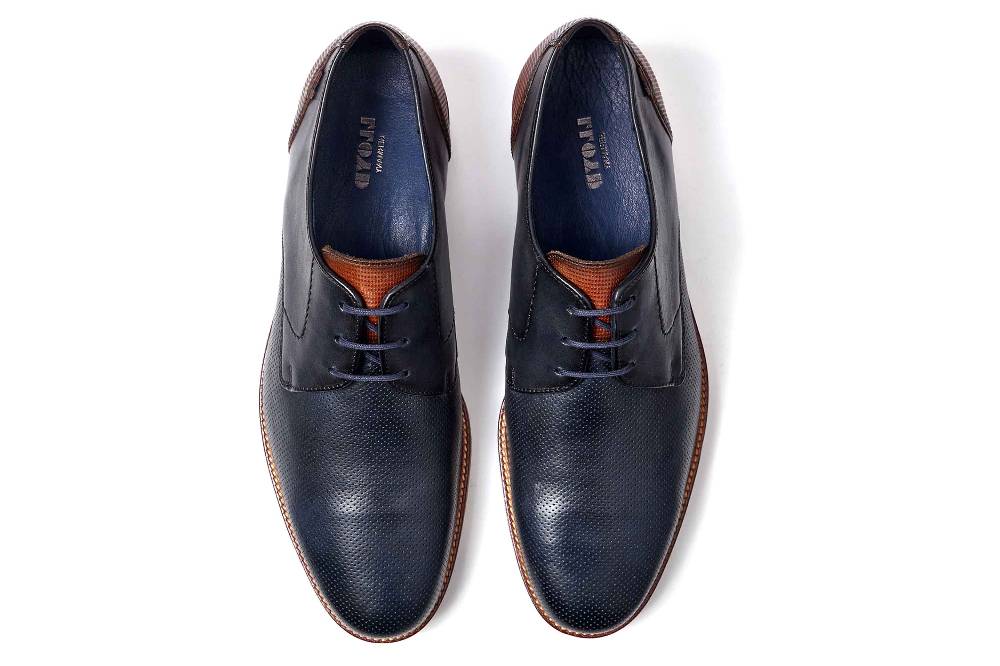 Lloyd Lagos Businessschuhe in Übergrößen Blau 13-007-18 große Herrenschuhe