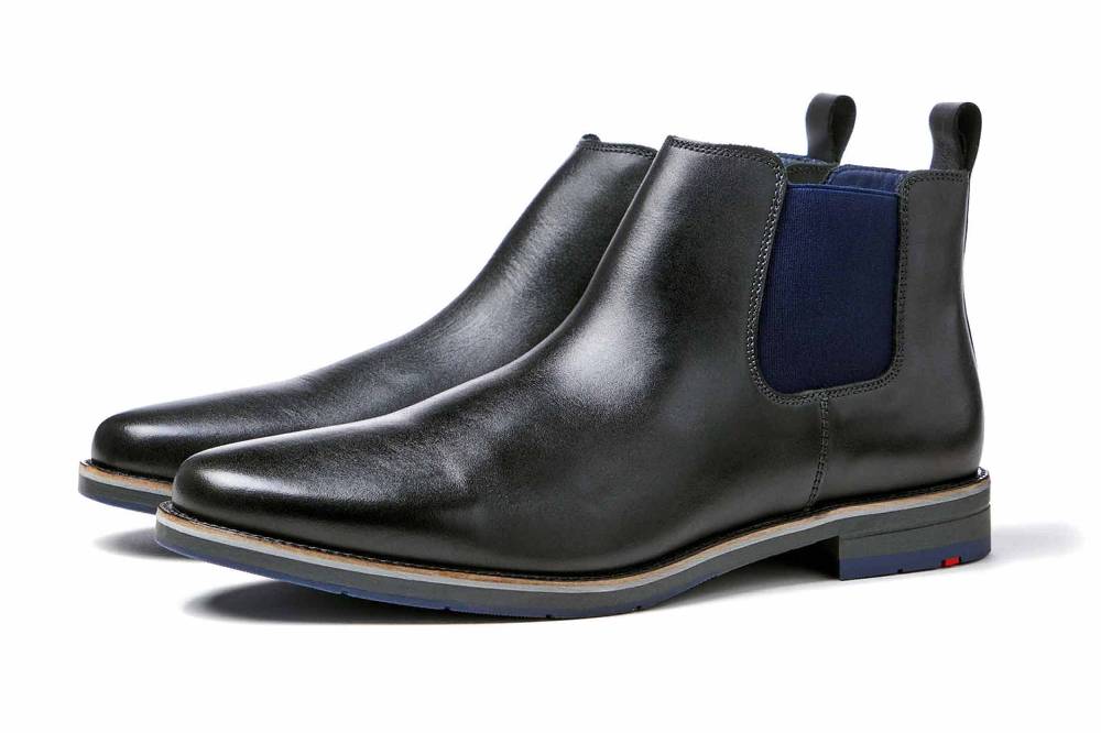 Lloyd Lawrence Boots In Übergrößen Schwarz 23-580-00 Große Herrenschuhe