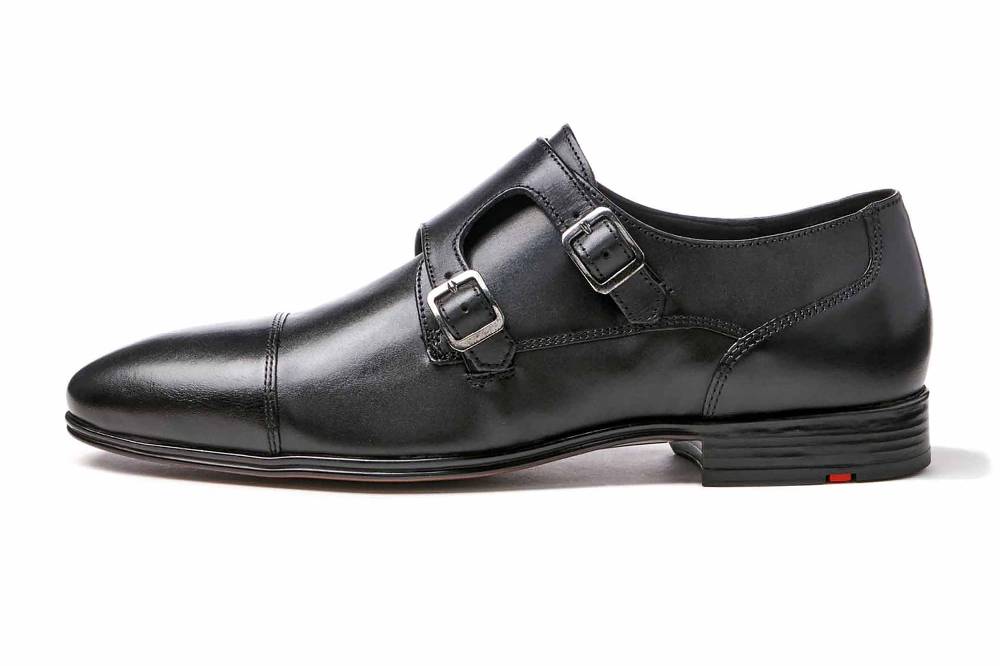 Lloyd Mailand Businessschuhe in Übergrößen Schwarz 10-137-00 große Herrenschuhe