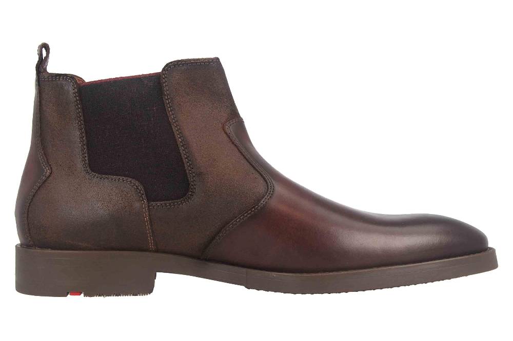LLOYD Stiefeletten In Übergrößen Braun 29-659-14 Große Herrenschuhe