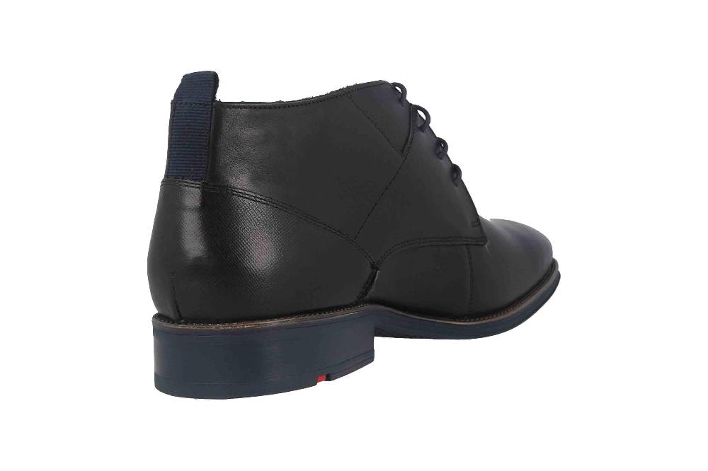 LLOYD Stiefeletten In Übergrößen Schwarz 29-644-10 Große Herrenschuhe