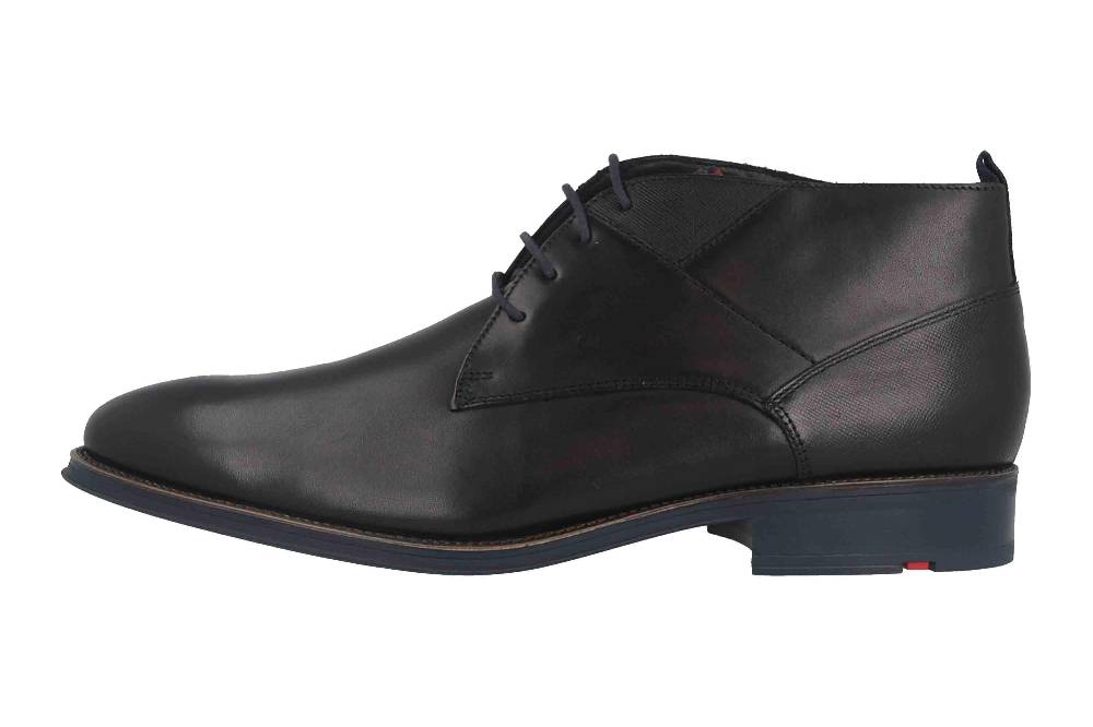 LLOYD Stiefeletten in Übergrößen Schwarz 29-644-10 große Herrenschuhe