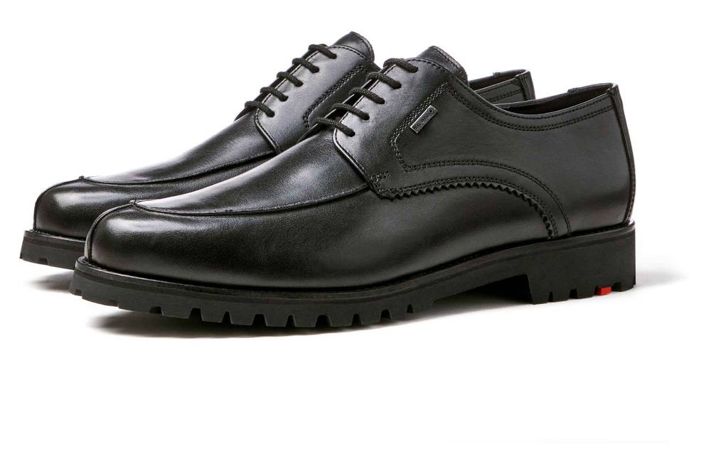 Lloyd Valdez Halbschuhe In Übergrößen Schwarz 21-814-00 Große Herrenschuhe