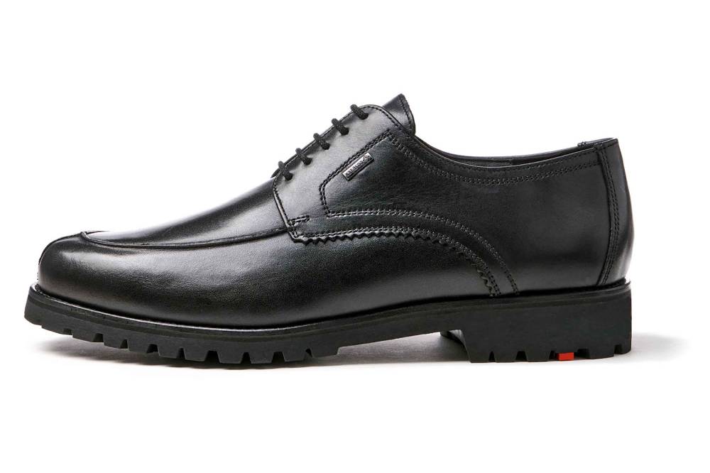 Lloyd Valdez Halbschuhe in Übergrößen Schwarz 21-814-00 große Herrenschuhe