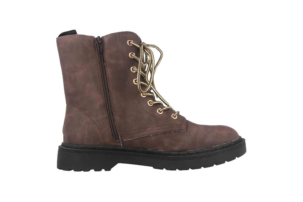 Lynfield Stiefel In Übergrößen Braun KLAW22-31-L-1 Große Damenschuhe