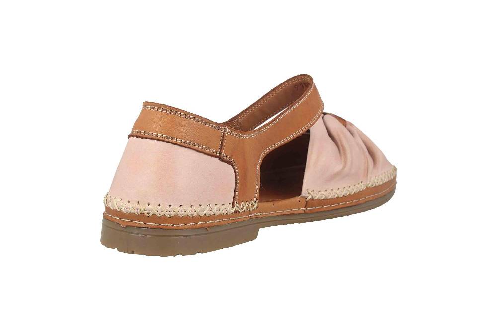 Manitu Sandalen In Übergrößen Rosa 910006-42 Große Damenschuhe