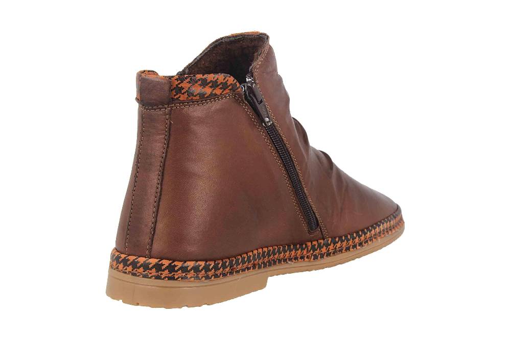 Manitu Stiefel In Übergrößen Braun 991529-2 Große Damenschuhe